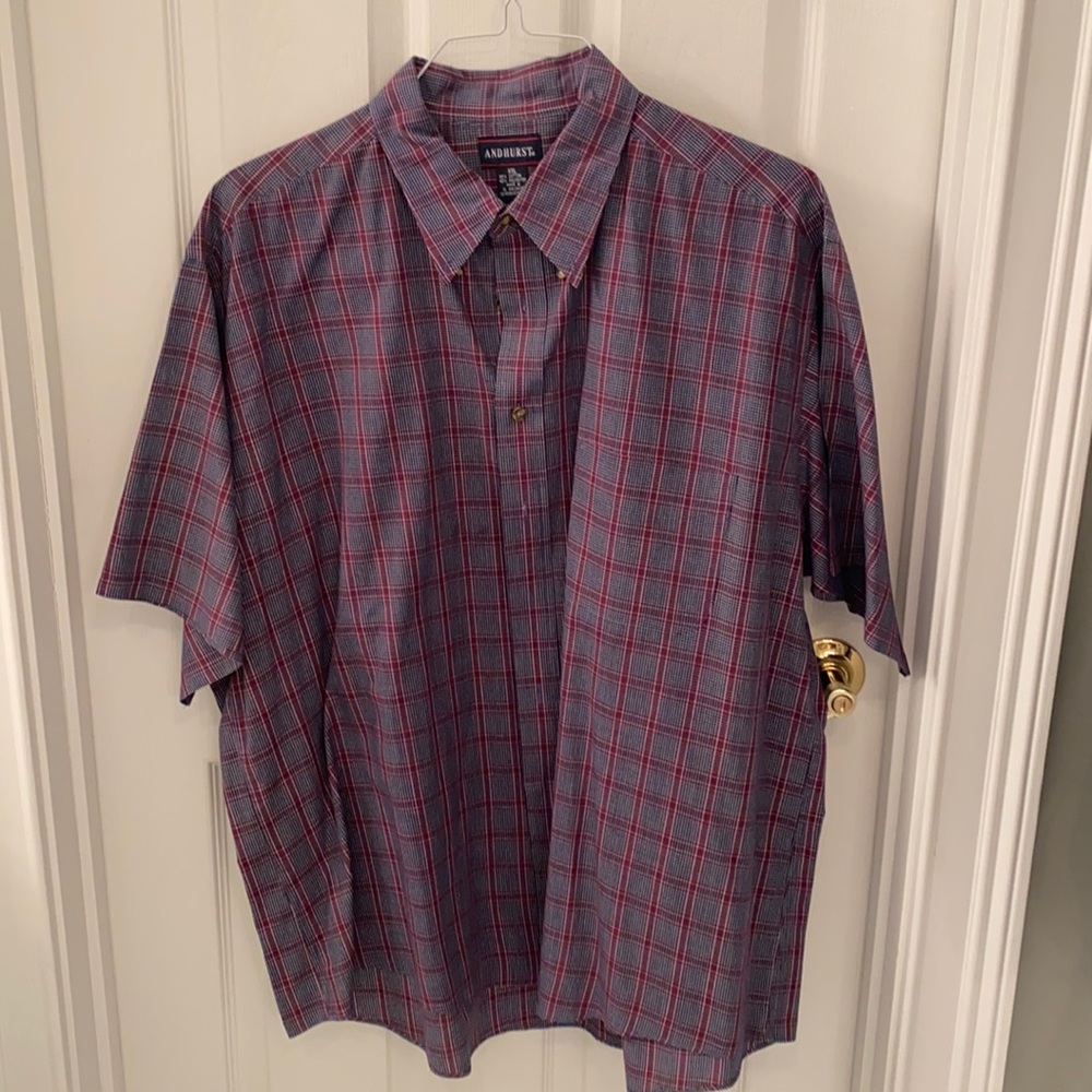 Andhurst XXL Short Sleeve Button Up Shirt